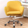 Green Contemporary Swivel Fabric Adjustable Office Chair Image - 3