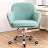 Green Contemporary Swivel Fabric Adjustable Office Chair Image - 7