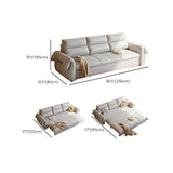 Green Cushion Back Detachable Mattress Sleeper Sofa Image - 18
