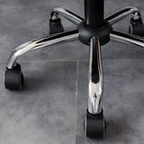 Green Ergonomic Leather Swivel Office Chair with Wheels Image - 14