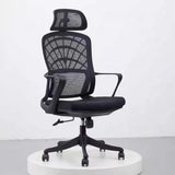 Green Ergonomic Nylon Frame Mesh Adjustable Office Chair Image - 2