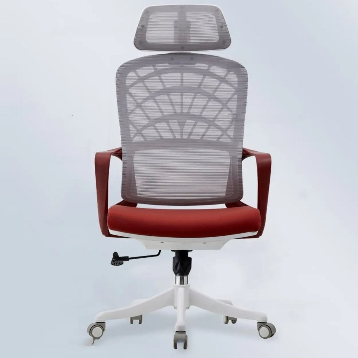Green Ergonomic Nylon Frame Mesh Adjustable Office Chair Image - 3