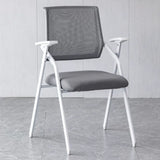 Green Modern Mesh Back Office Chair with Cushioned Seat Image - 10