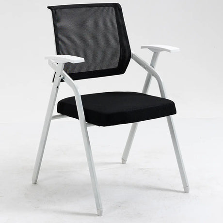 Green Modern Mesh Back Office Chair with Cushioned Seat Image - 2