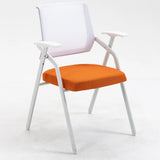 Green Modern Mesh Back Office Chair with Cushioned Seat Image - 5
