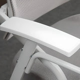 Green Modern Mesh Back Office Chair with Cushioned Seat Image - 8