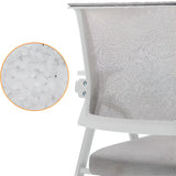 Green Modern Mesh Back Office Chair with Cushioned Seat Image - 9