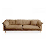 Green Scratch Resistant Fabric Removable Cushion Sofa Image - 22