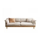 Green Scratch Resistant Fabric Removable Cushion Sofa Image - 23