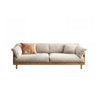 Green Scratch Resistant Fabric Removable Cushion Sofa Image - 23