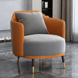Green Scratch Resistant Single Sofa with Pillow Image - 17