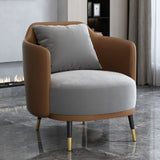Green Scratch Resistant Single Sofa with Pillow Image - 19