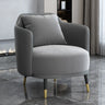 Green Scratch Resistant Single Sofa with Pillow Image - 23