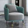 Green Scratch Resistant Single Sofa with Pillow Image - 28