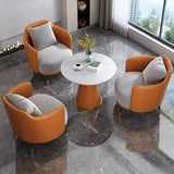 Green Scratch Resistant Single Sofa with Pillow Image - 5