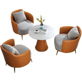 Green Scratch Resistant Single Sofa with Pillow Image - 7