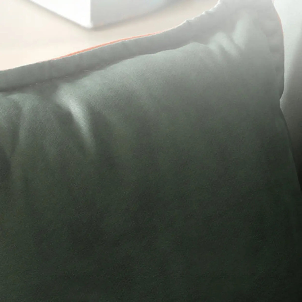 Green Stain Resistant Pillow Back Metal Frame Sofa Image - 4