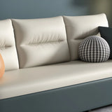 Green Stain Resistant Storage Sofa Bed with Slipcover Image - 8