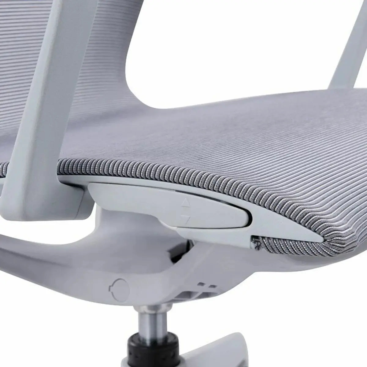 Green Tilt Mechanism Ergonomic Mesh Office Chair with Arms Image - 10