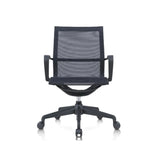 Green Tilt Mechanism Ergonomic Mesh Office Chair with Arms Image - 2