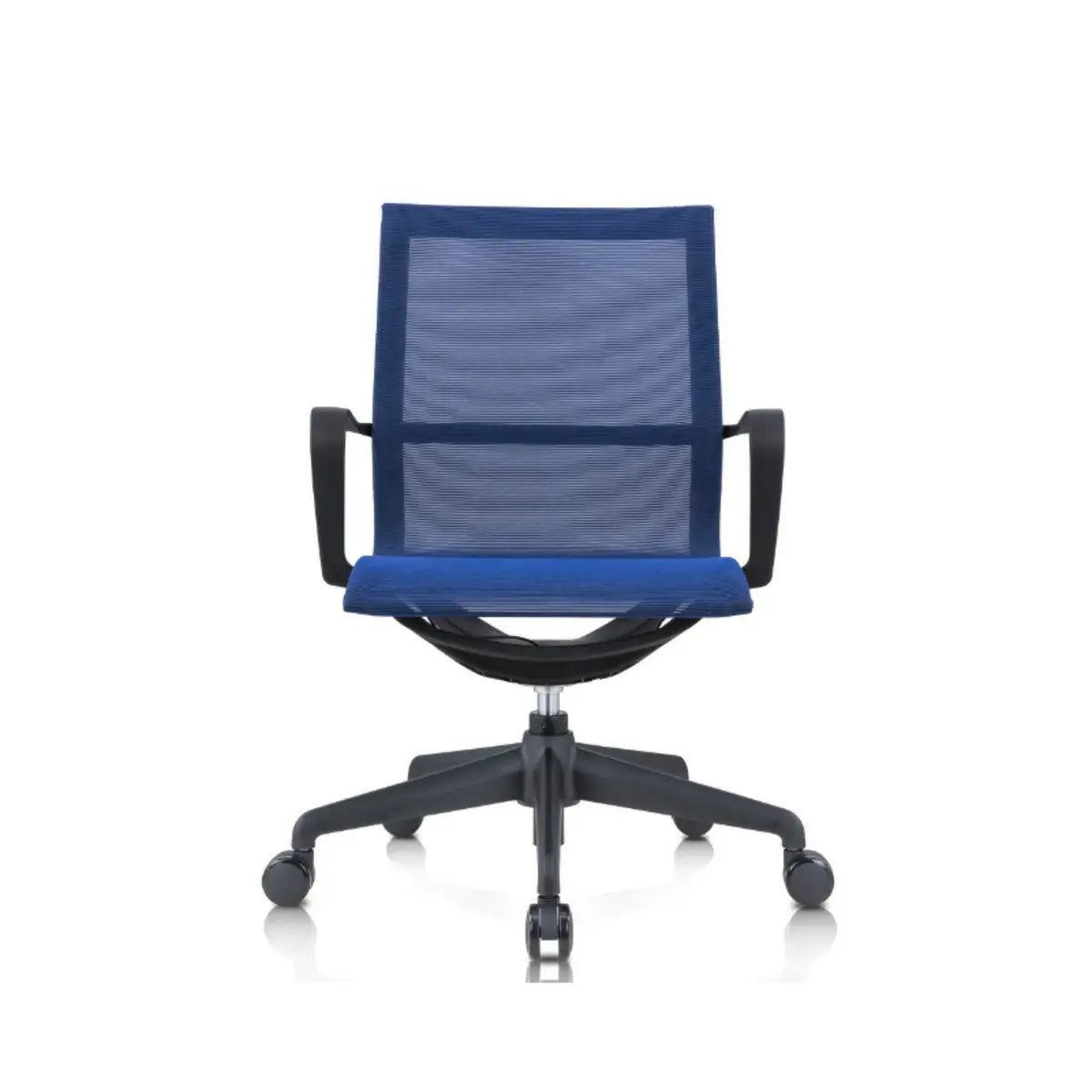Green Tilt Mechanism Ergonomic Mesh Office Chair with Arms Image - 5