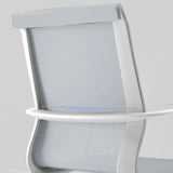 Green Tilt Mechanism Ergonomic Mesh Office Chair with Arms Image - 6