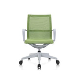 Green Tilt Mechanism Ergonomic Mesh Office Chair with Arms Image - 7