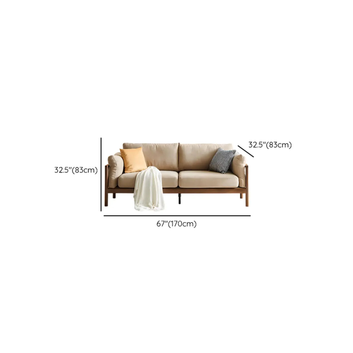 Green Water Resistant Anti Cat Scratch Fabric Loveseat Image - 20