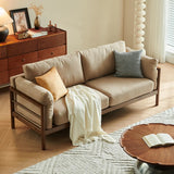 Green Water Resistant Anti Cat Scratch Fabric Loveseat Image - 8