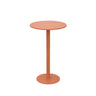 Green Waterproof Outdoor Patio Round Metal Bistro Table Image - 2