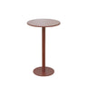 Green Waterproof Outdoor Patio Round Metal Bistro Table Image - 5