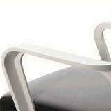 Grey Adjustable Modern Ergonomic Mesh Office Chair Image - 11