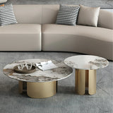 Grey Curved Leather Reception Sofa Seating Group Image - 13