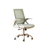 Grey Modern Ergonomic Mesh Office Chair with Wheels Image - 9