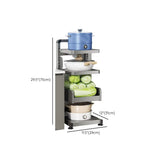Grey Rust Resistant Metal Baker's Rack with Shelves Image - 24