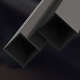 Grey Stone Exterior Shelf Butcher Block Computer Desk Image - 9