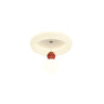 Hallway White Round Ball LED Flush Mount Ceiling Light Image - 5