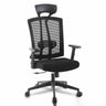 High-Back Black Adjustable Comfort Ergonomic Office Chair Image - 7