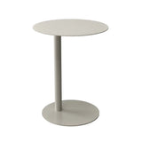 Colorful Round Metal C-Shaped Scandinavian Side Table Image - 7