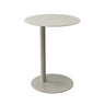 Colorful Round Metal C-Shaped Scandinavian Side Table Image - 7