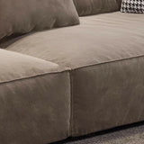 Horizontal Scratch Resistant Abrasive Cloth Pillow Sofa Image - 12