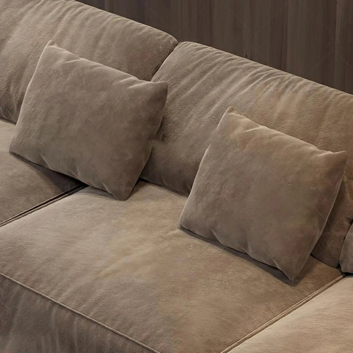 Horizontal Scratch Resistant Abrasive Cloth Pillow Sofa Image - 13