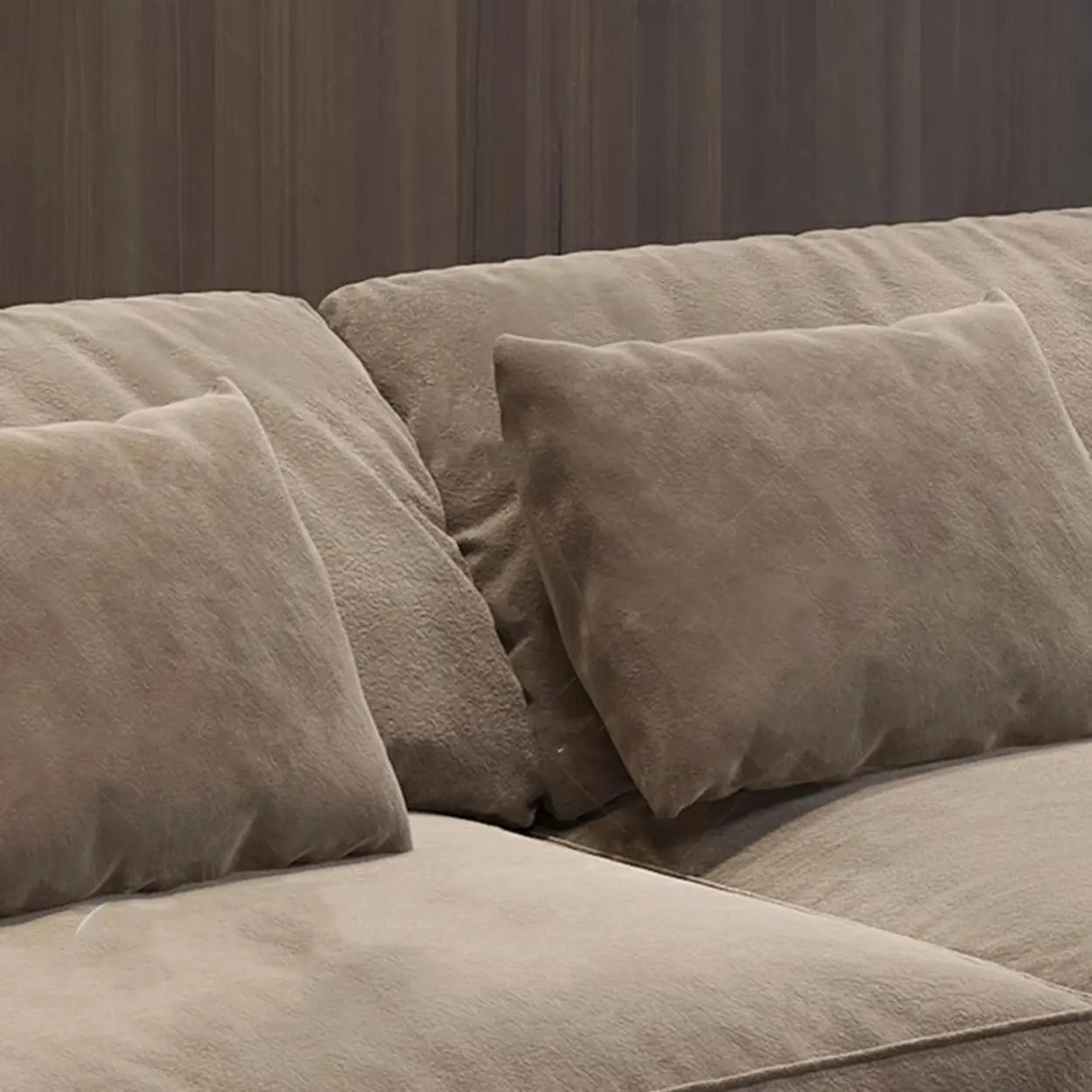 Horizontal Scratch Resistant Abrasive Cloth Pillow Sofa Image - 15