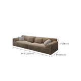 Horizontal Scratch Resistant Abrasive Cloth Pillow Sofa Image - 19