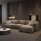 Horizontal Scratch Resistant Abrasive Cloth Pillow Sofa Image - 4
