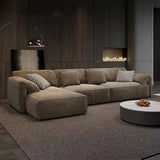 Horizontal Scratch Resistant Abrasive Cloth Pillow Sofa Image - 9