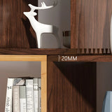 Horizontal Simple Modular Solid Wood Cube Bookshelf Image - 13