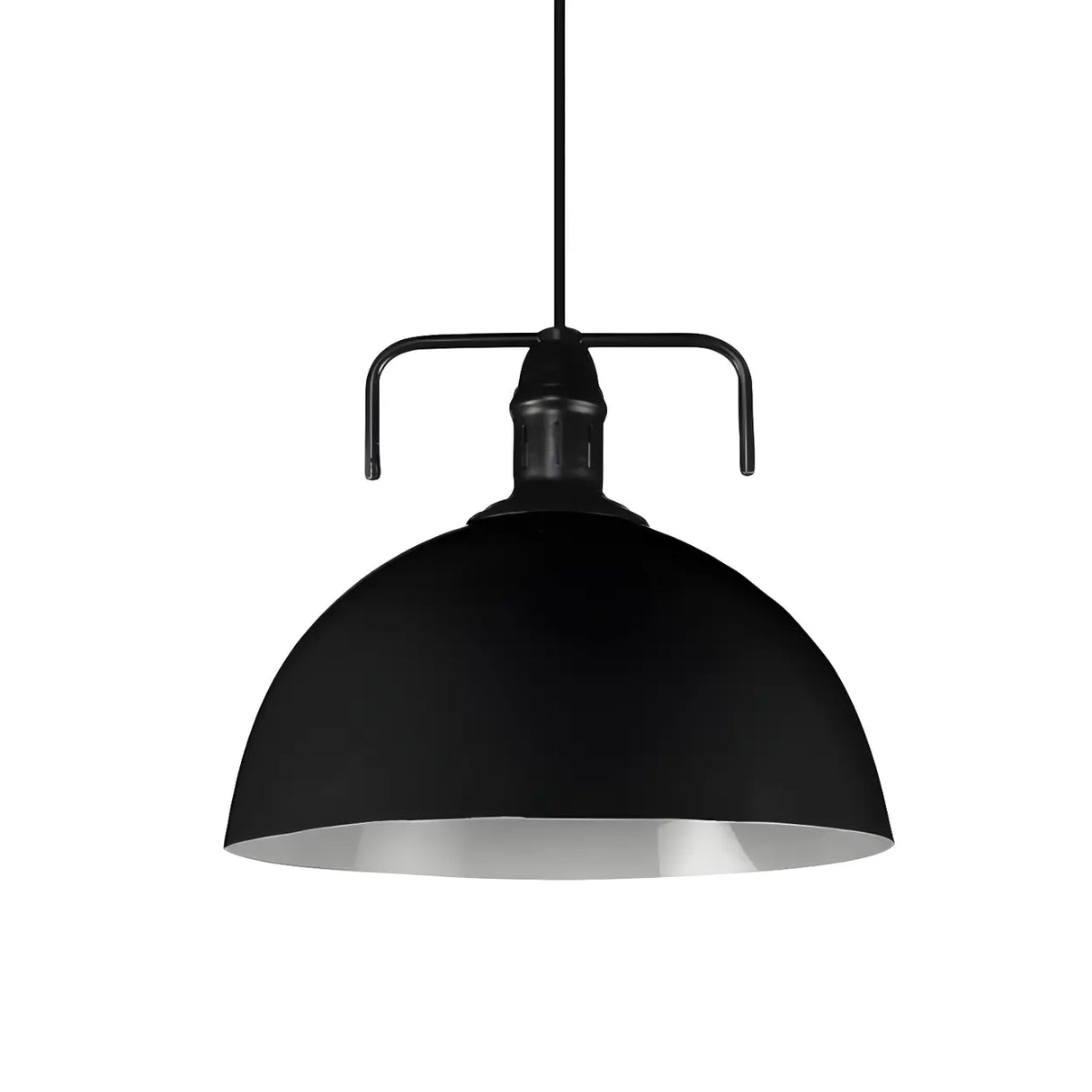 Industrial Metal Dome-Shaped Hanging Pendant Light Image - 28