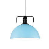 Industrial Metal Dome-Shaped Hanging Pendant Light Image - 8
