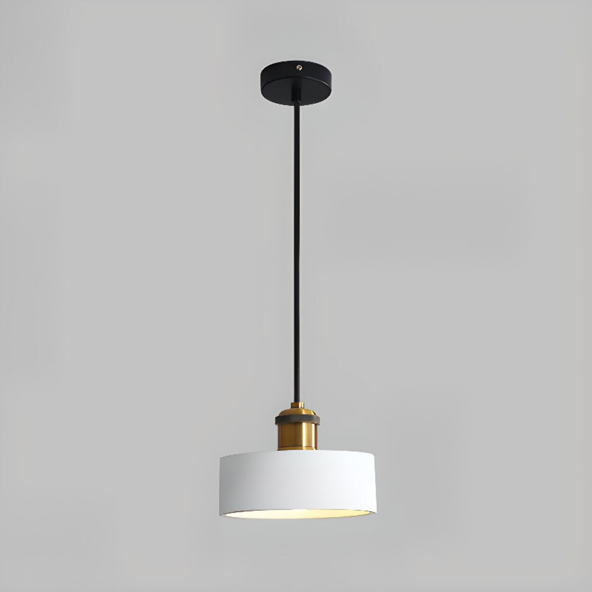 Industrial Multi Color Resin Cone Drum Pendant Lights Image - 10